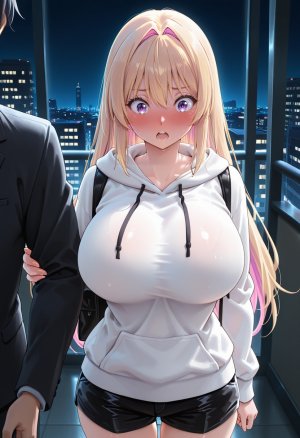 マイネームルナ Pregnant Belly NTR Series Kannawa Azusa Sample - Page 44