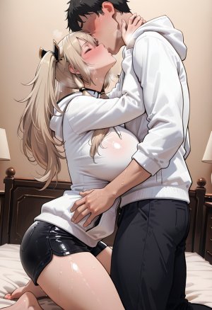 マイネームルナ Pregnant Belly NTR Series Sasha Necron Sample - Page 4