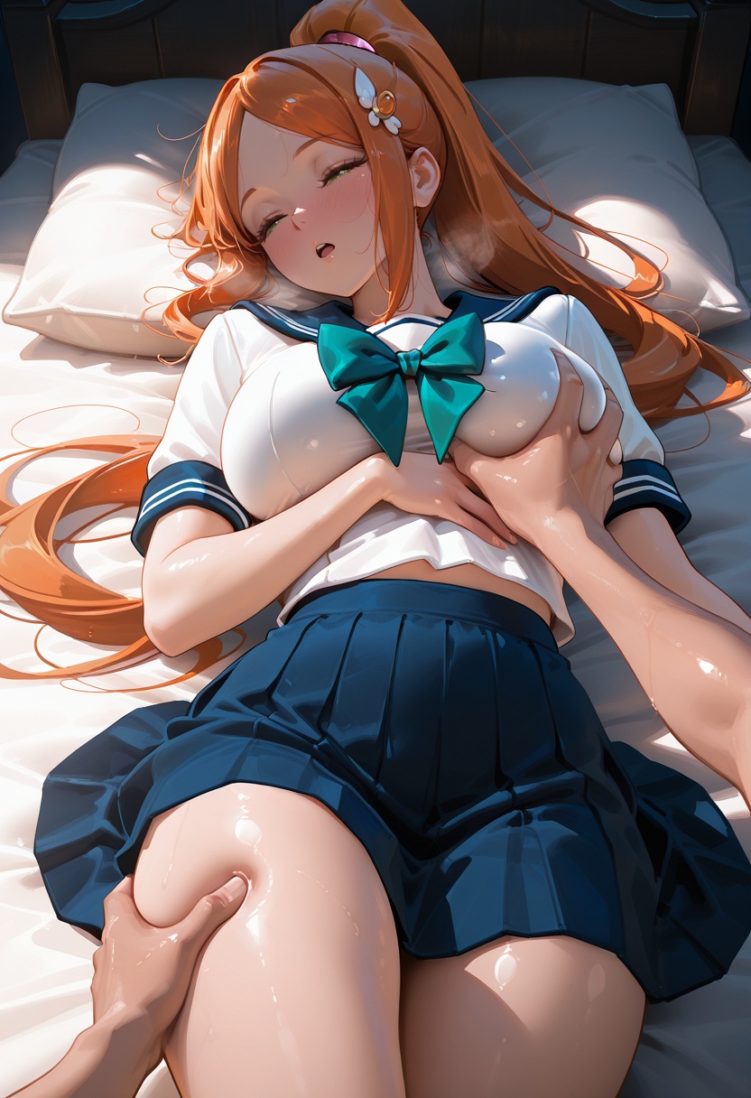 マイネームルナ Pregnant Belly Voyeur Series Caron Sample - Image 42