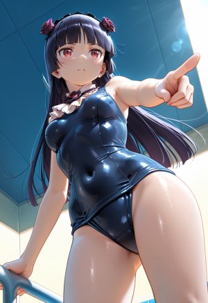 マイネームルナ Pregnant Belly Voyeur Series Gokou Ruri Sample Thumbnail