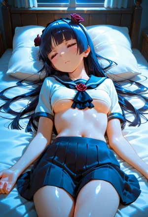 マイネームルナ Pregnant Belly Voyeur Series Gokou Ruri Sample - Page 37