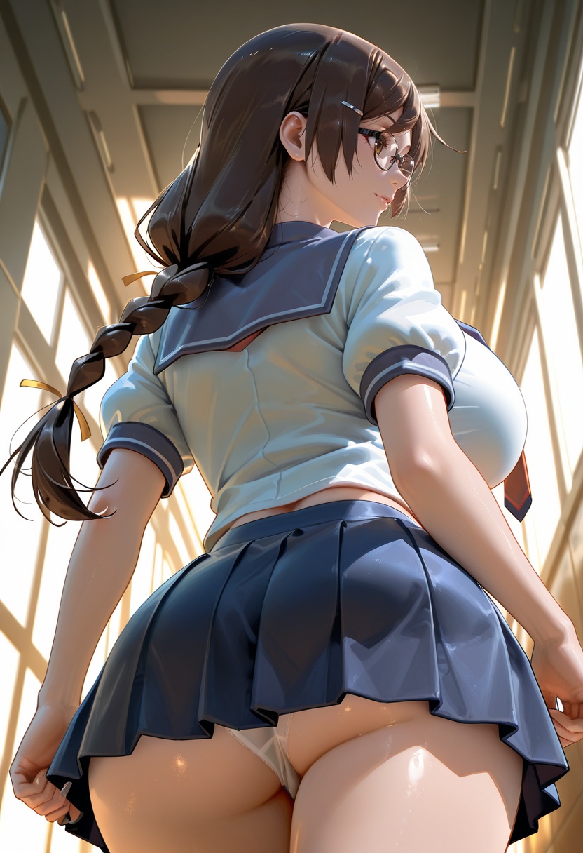 マイネームルナ Pregnant Belly Voyeur Series Hanekawa Tsubasa Sample - Image 4