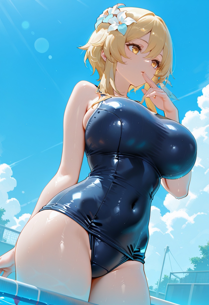 マイネームルナ Pregnant Belly Voyeur Series Lumine Sample - Image 1