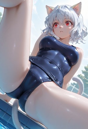 マイネームルナ Pregnant Belly Voyeur Series Neferpitou Sample - Page 18