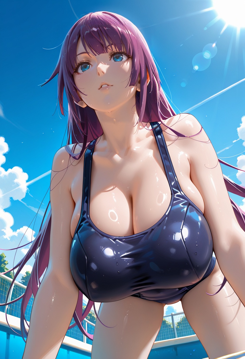 マイネームルナ Pregnant Belly Voyeur Series Senjougahara Hitagi Sample - Image 17