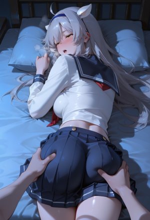 マイネームルナ Pregnant Belly Voyeur Series Sistine Fibel Sample - Page 45