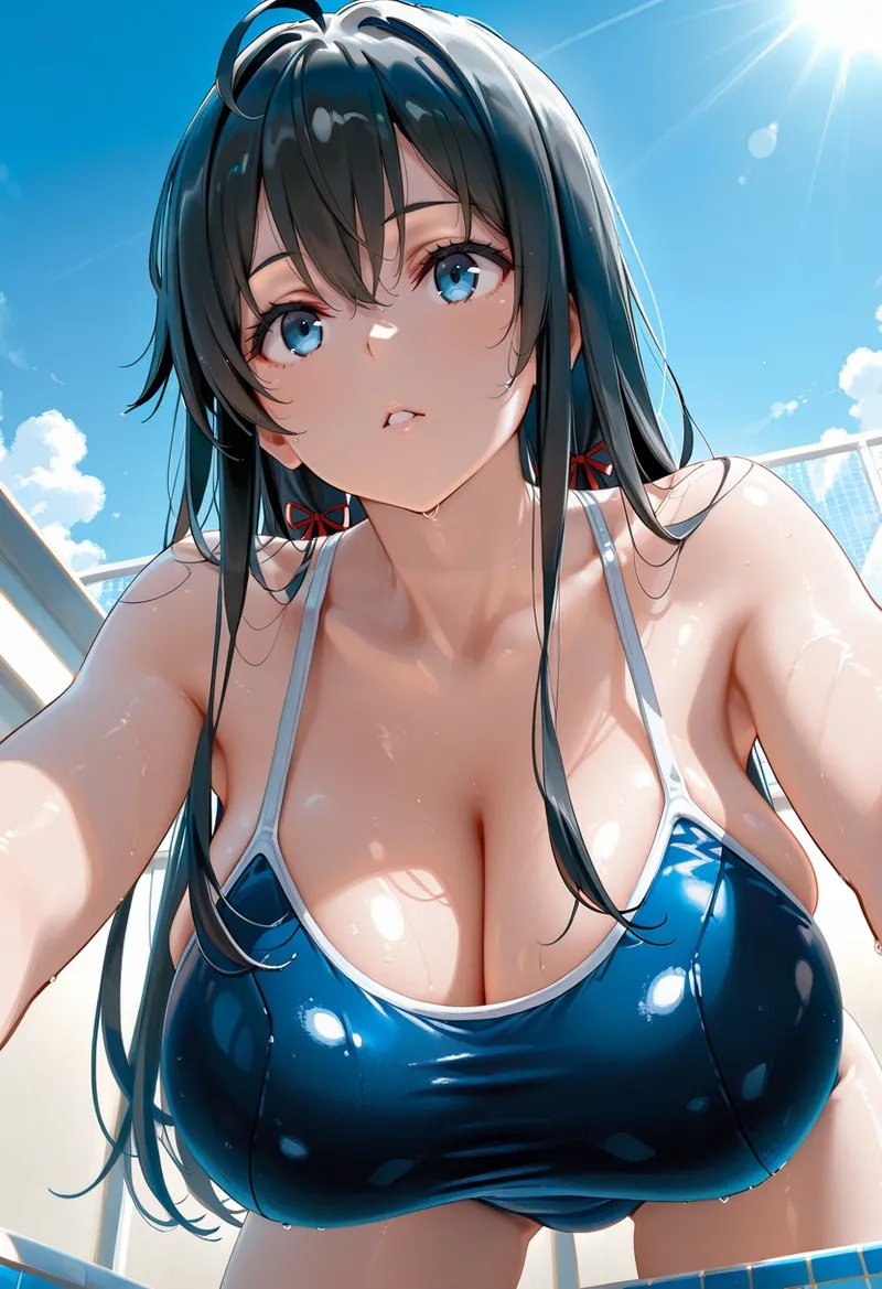 マイネームルナ Pregnant Belly Voyeur Series Yukinoshita Yukino Sample - Image 20