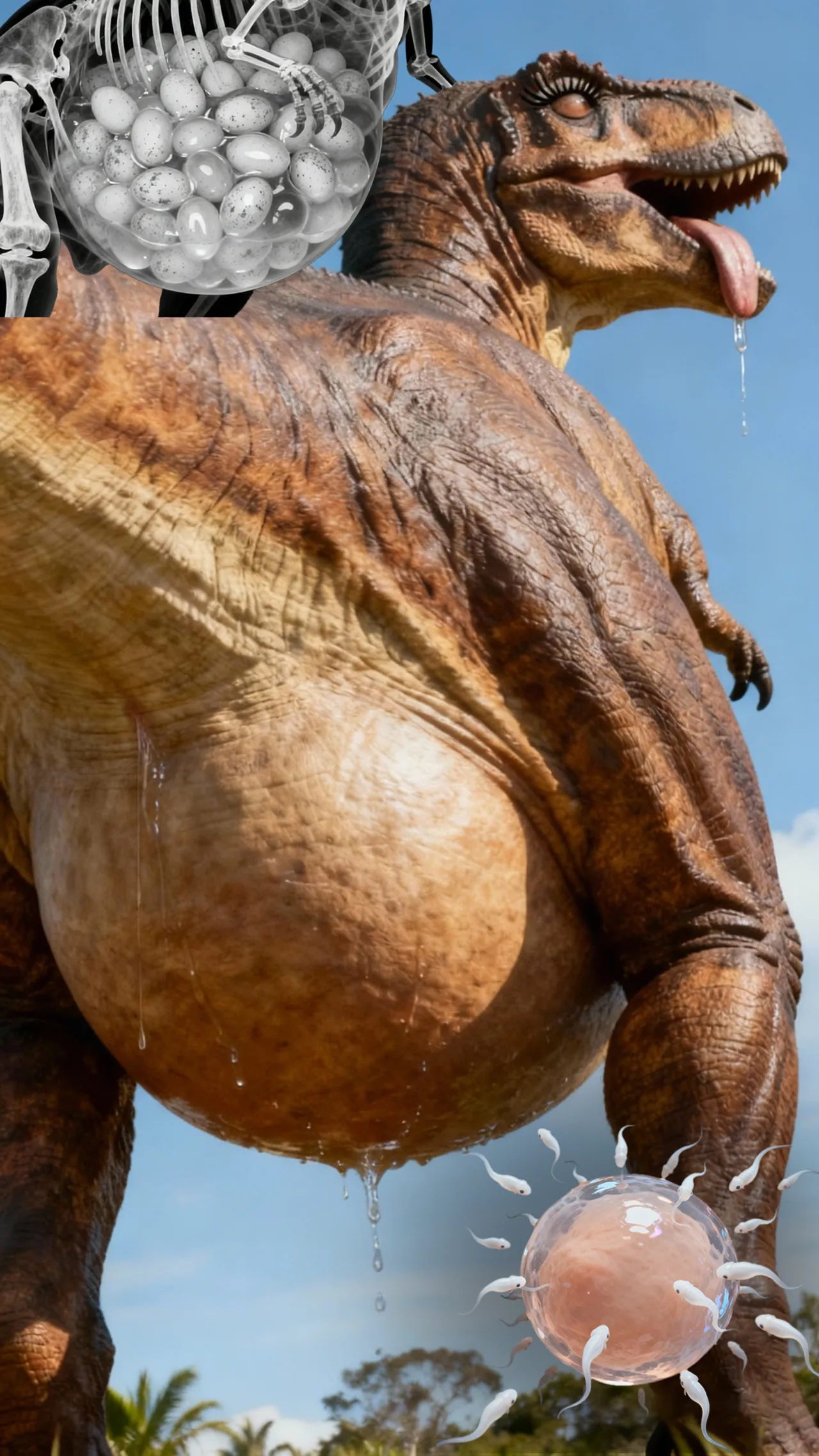 Pregnant Rex Lay Egg - Image 5