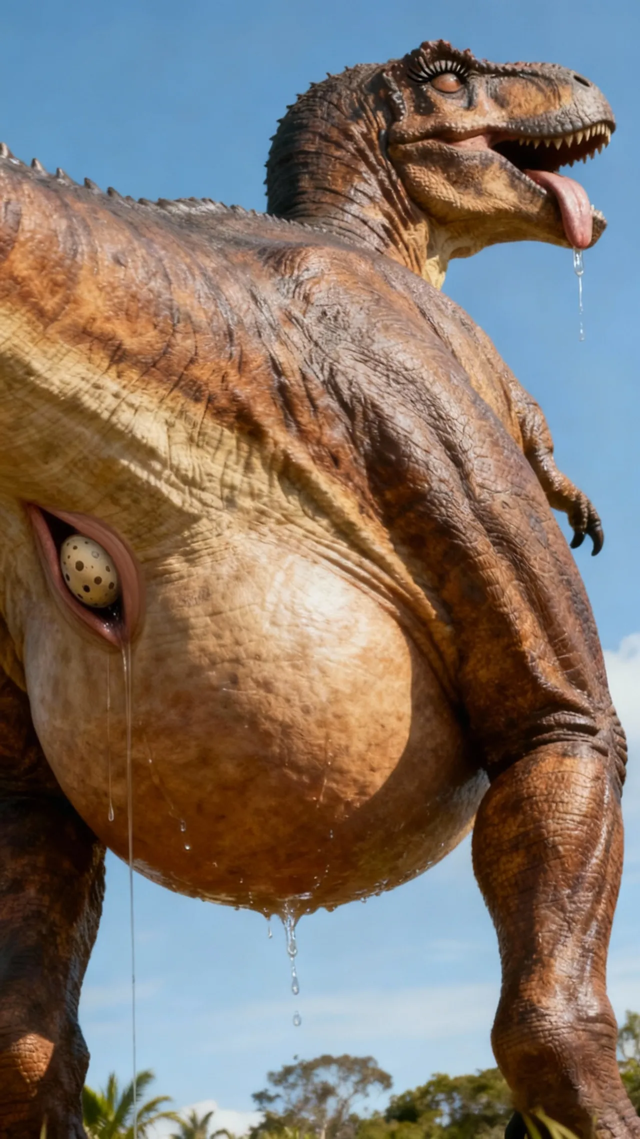 Pregnant Rex Lay Egg - Image 9