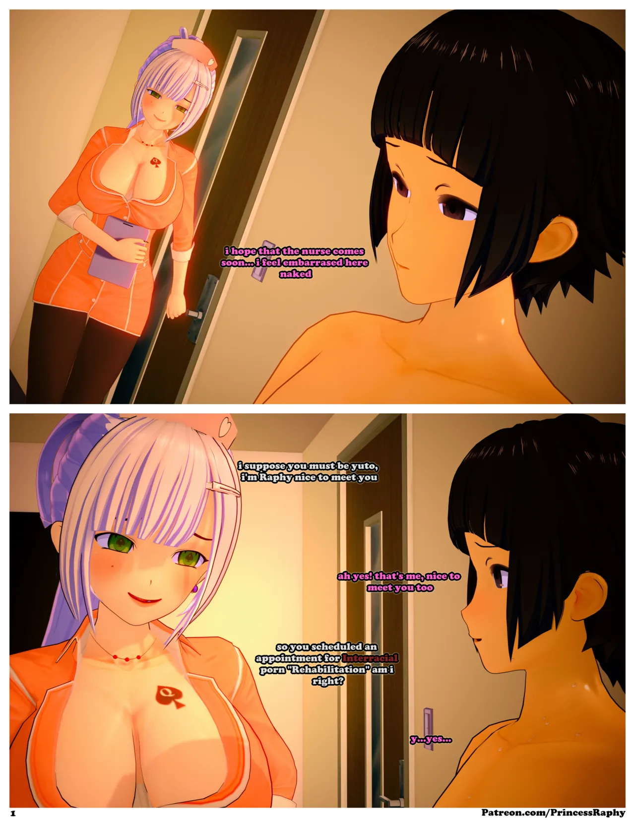 Princess Raphy Raphys Whiteboi Clinic English Uncensored - Image 2