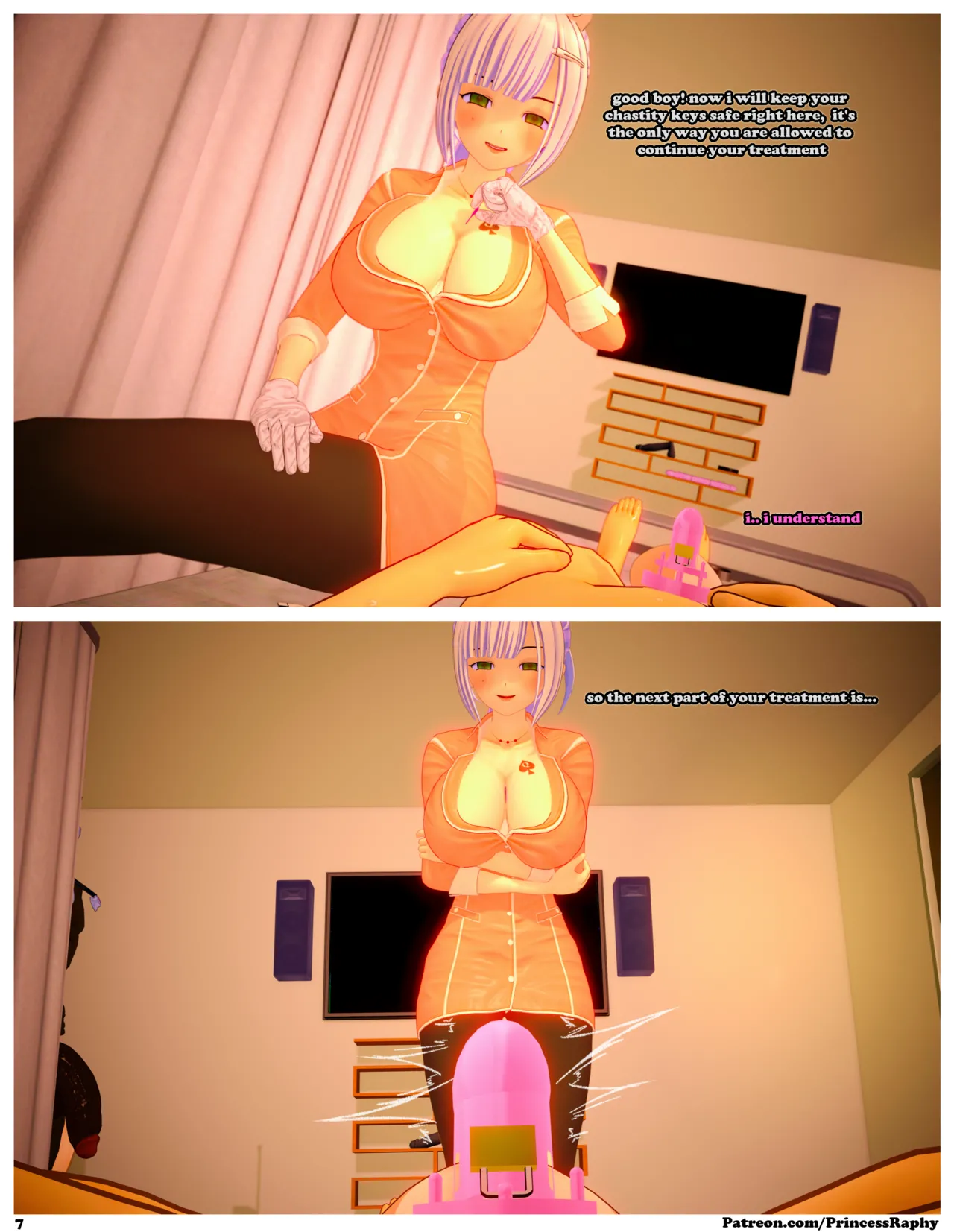 Princess Raphy Raphys Whiteboi Clinic English Uncensored - Image 8