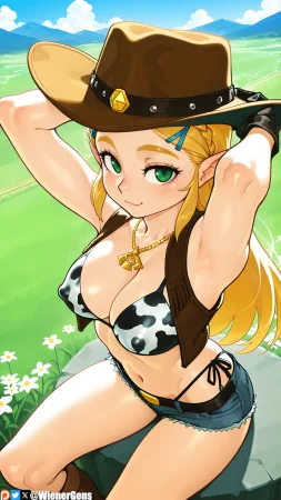 Princess Zelda Legend of Zelda WienerGens - Page 3