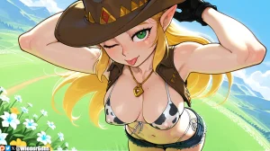 Princess Zelda Legend of Zelda WienerGens - Page 4