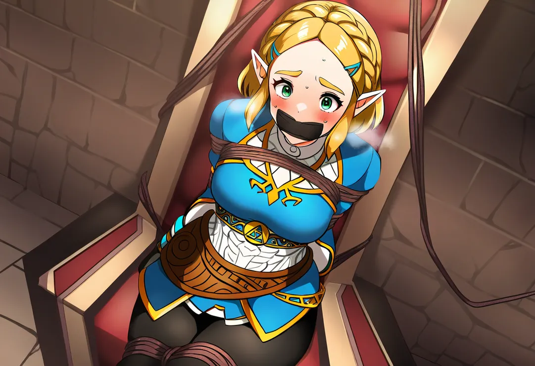 Princess Zelda tied up - Image 100
