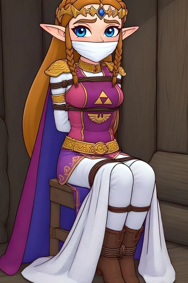 Princess Zelda tied up - Image 107