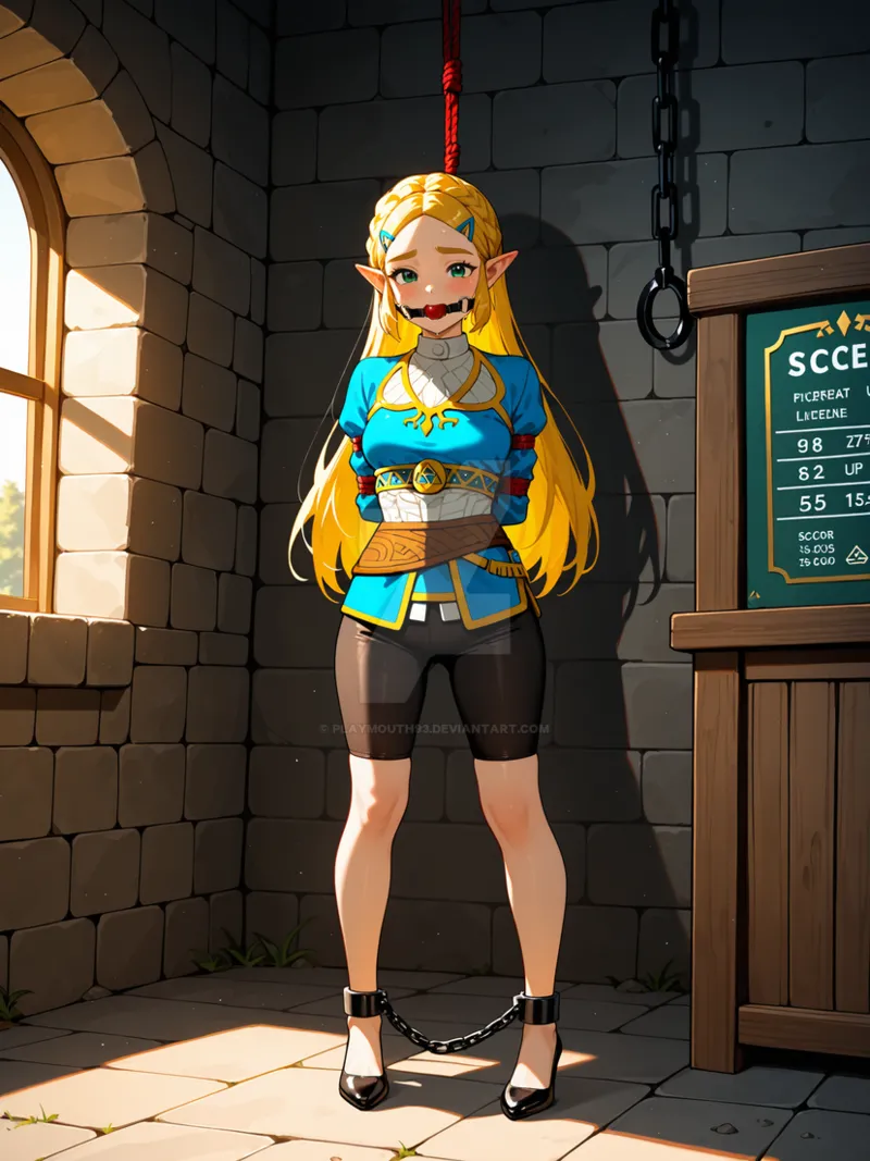 Princess Zelda tied up - Image 111