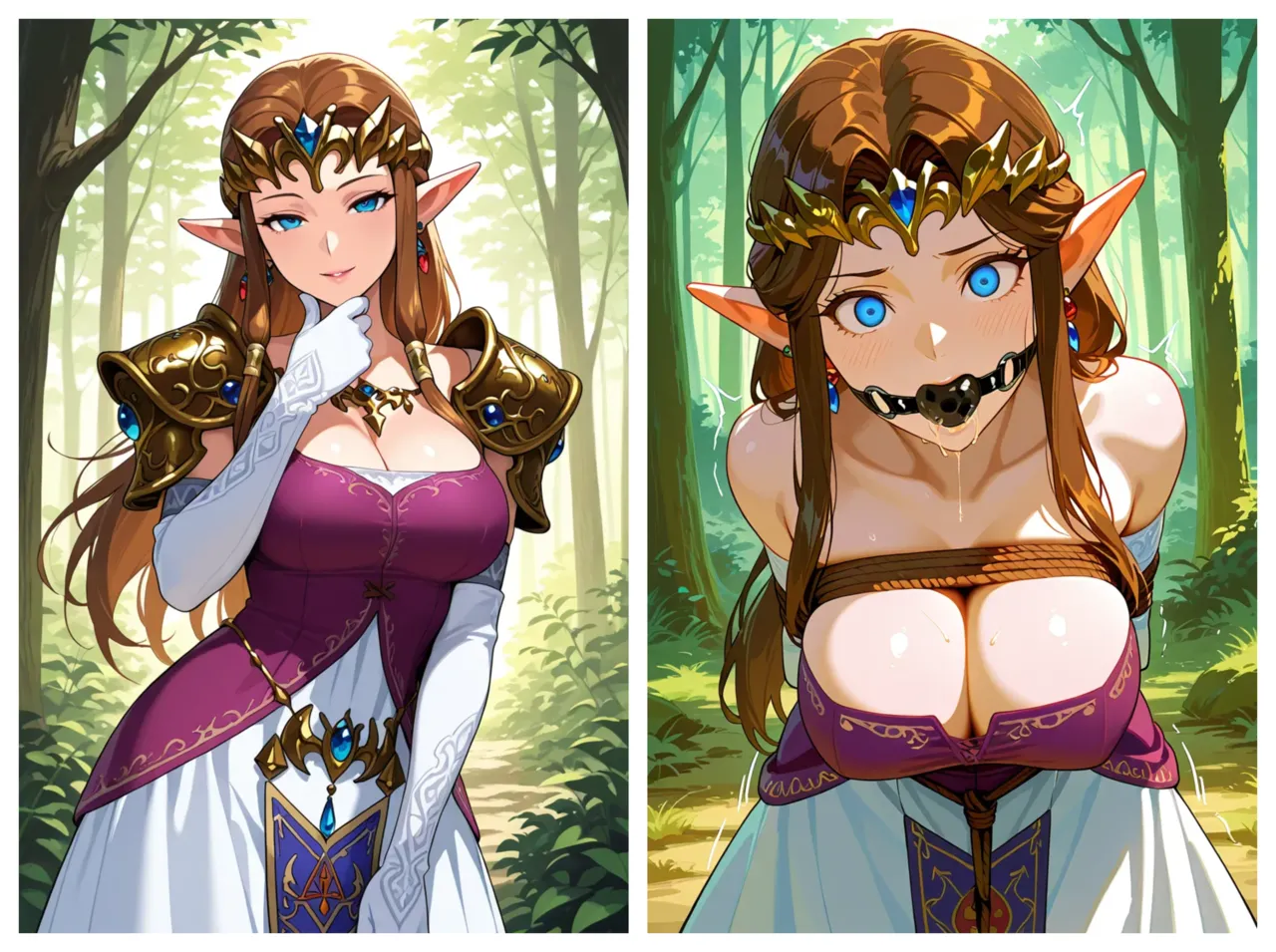 Princess Zelda tied up - Image 144