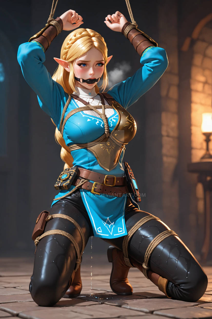 Princess Zelda tied up - Image 165