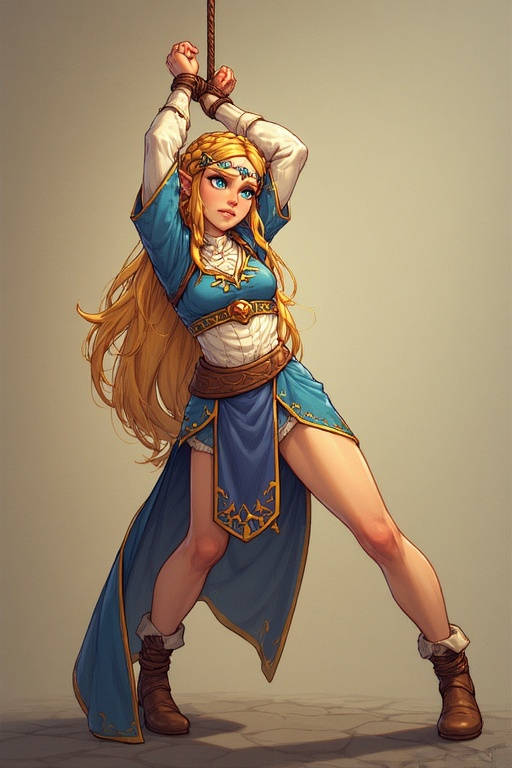 Princess Zelda tied up - Image 167