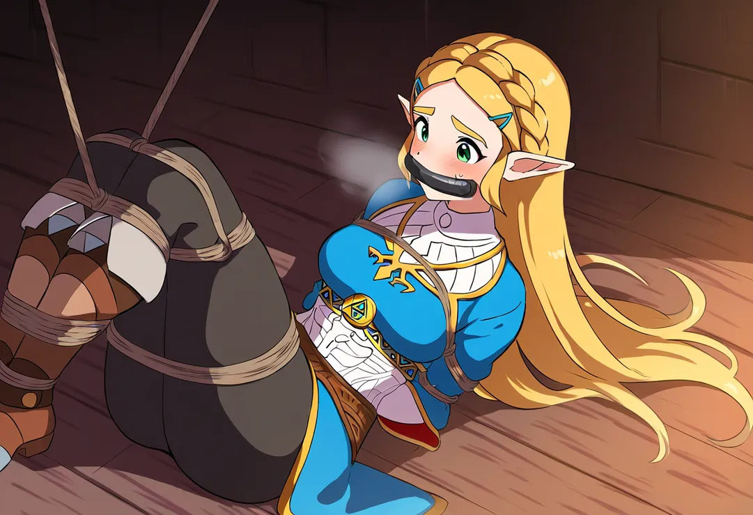 Princess Zelda tied up - Image 176