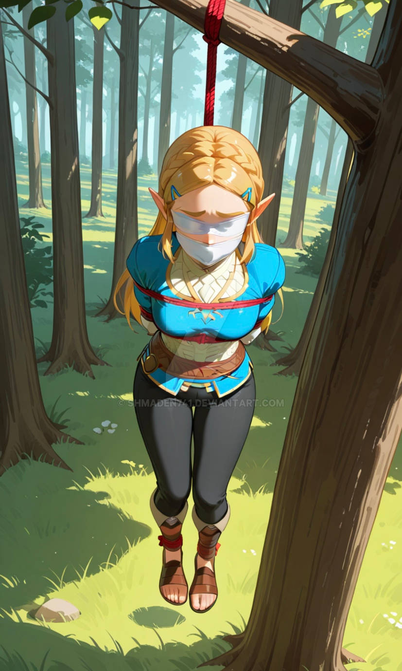 Princess Zelda tied up - Image 181