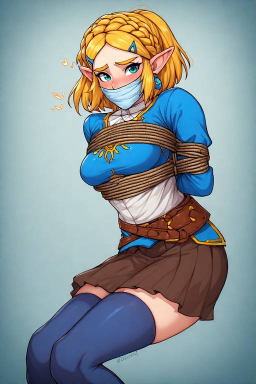 Princess Zelda tied up - Image 187