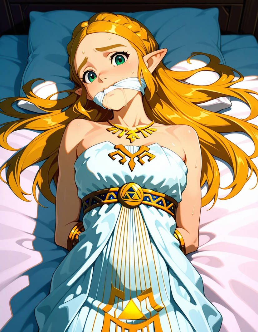 Princess Zelda tied up - Image 3