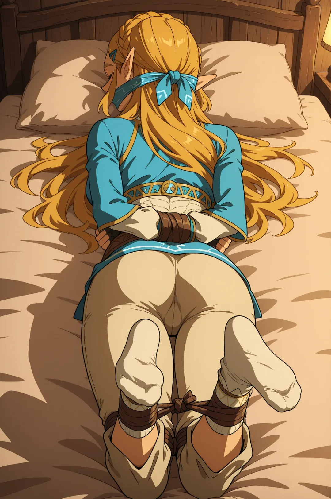 Princess Zelda tied up - Image 36
