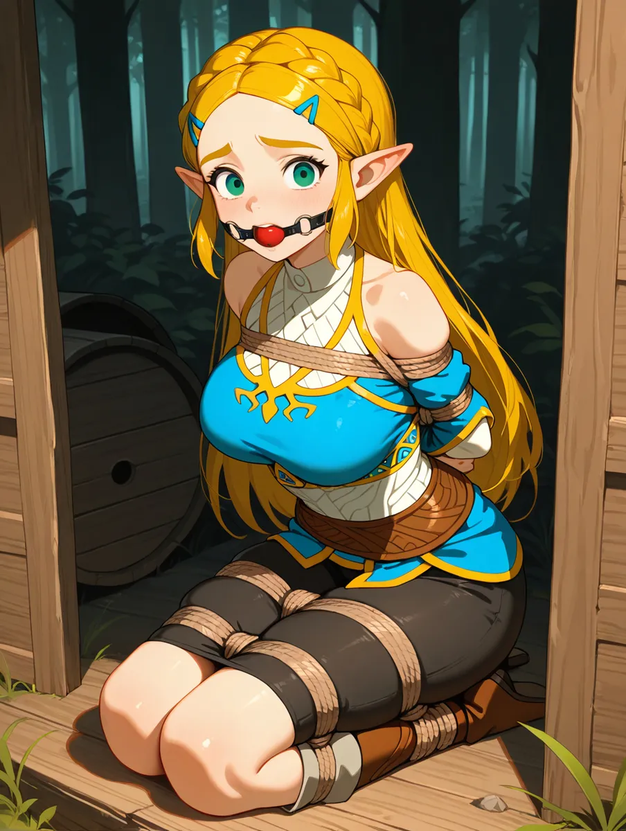 Princess Zelda tied up - Image 416