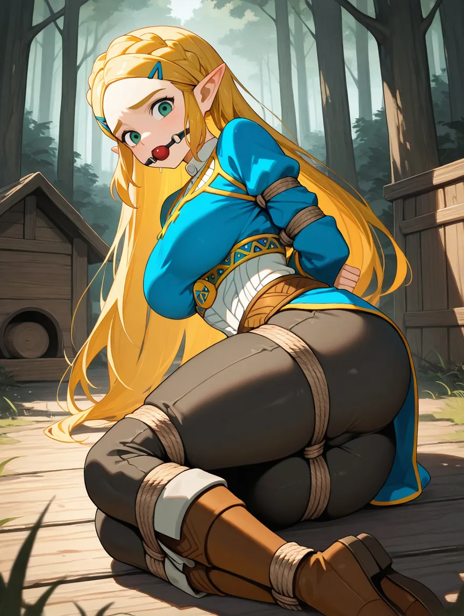 Princess Zelda tied up - Image 417