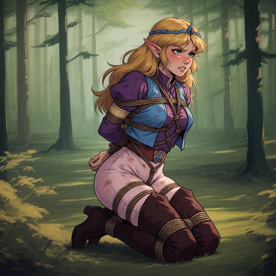 Princess Zelda tied up - Image 51