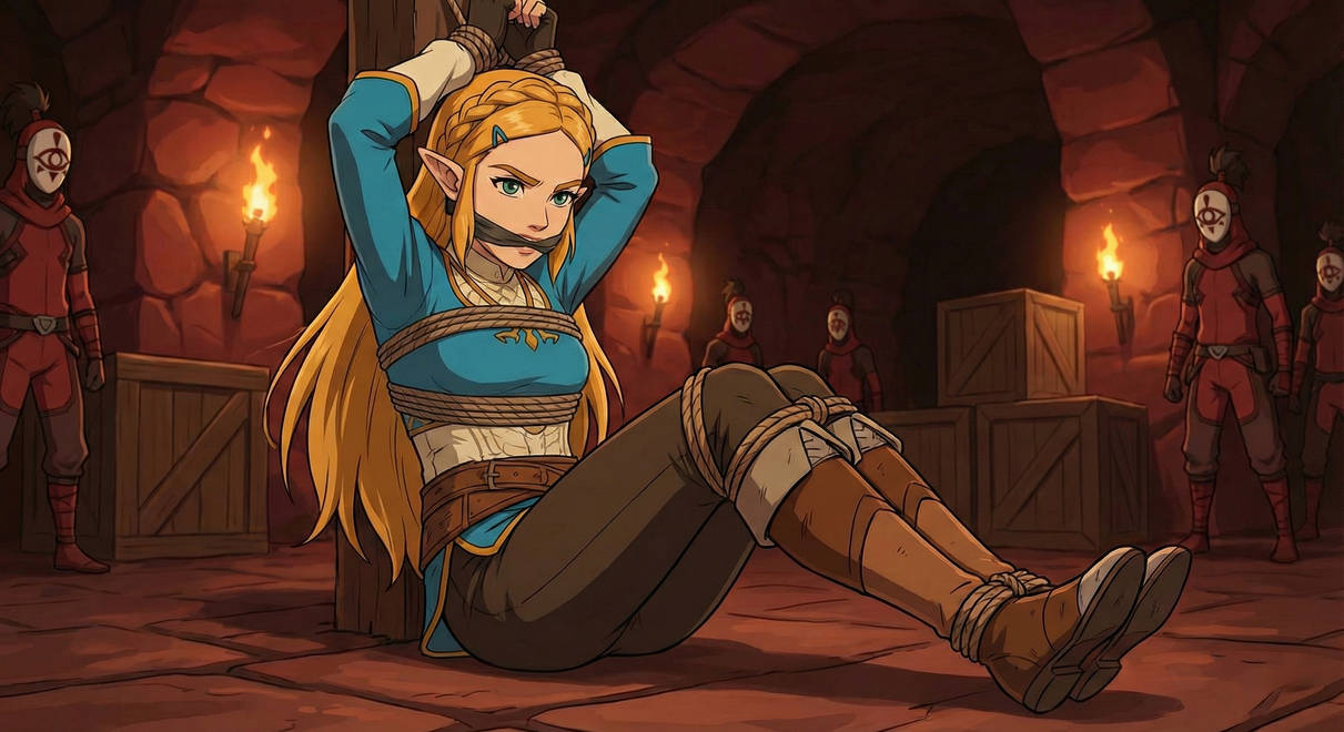 Princess Zelda tied up - Image 83
