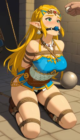 Princess Zelda tied up - Page 101