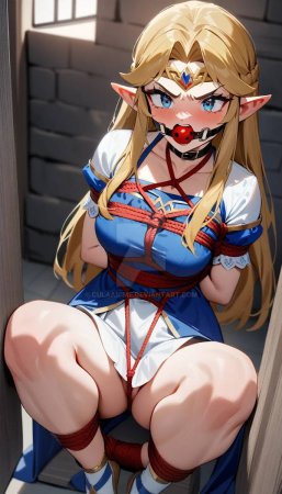 Princess Zelda tied up - Page 106