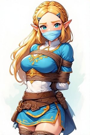 Princess Zelda tied up - Page 112