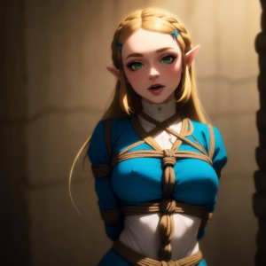 Princess Zelda tied up - Page 118