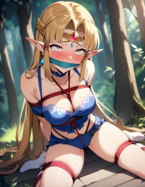 Princess Zelda tied up - Page 123