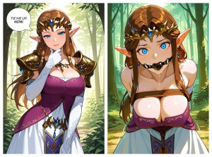 Princess Zelda tied up - Page 137