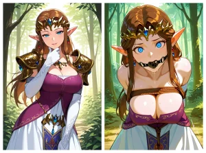 Princess Zelda tied up - Page 144