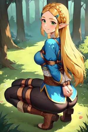 Princess Zelda tied up - Page 160