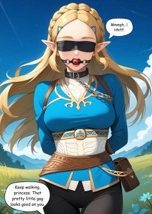 Princess Zelda tied up - Page 184