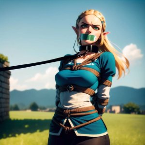 Princess Zelda tied up - Page 189