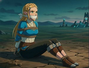 Princess Zelda tied up - Page 195