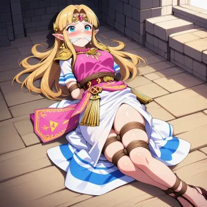 Princess Zelda tied up - Page 423