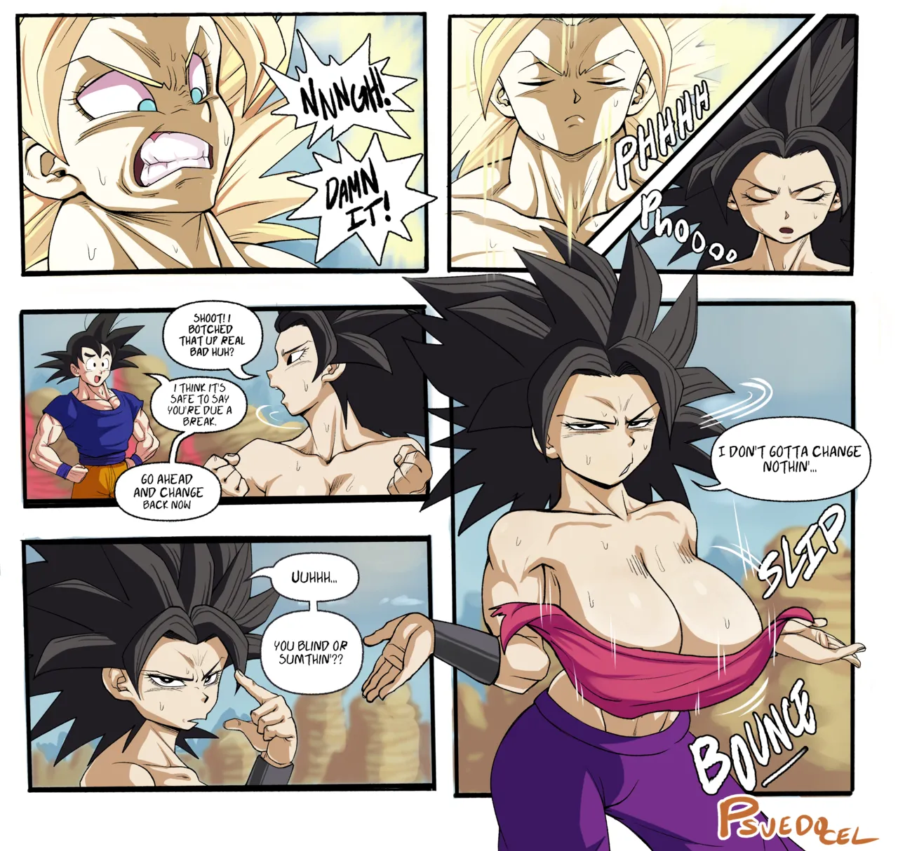Pseudocel Cauliflas Ki Malfunction Dragon Ball Super Ongoing - Image 3
