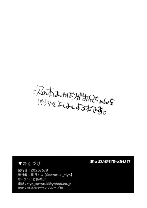 Puniket 51 Doanobu Satotuki Tiyo Oppai ga Dekkai Onii-chan wa Oshimai Chinese - Page 17
