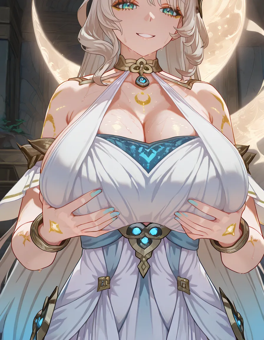 Purpleh Aria Goddess of The Eternal Moon Genshin Impact 372p - Image 225