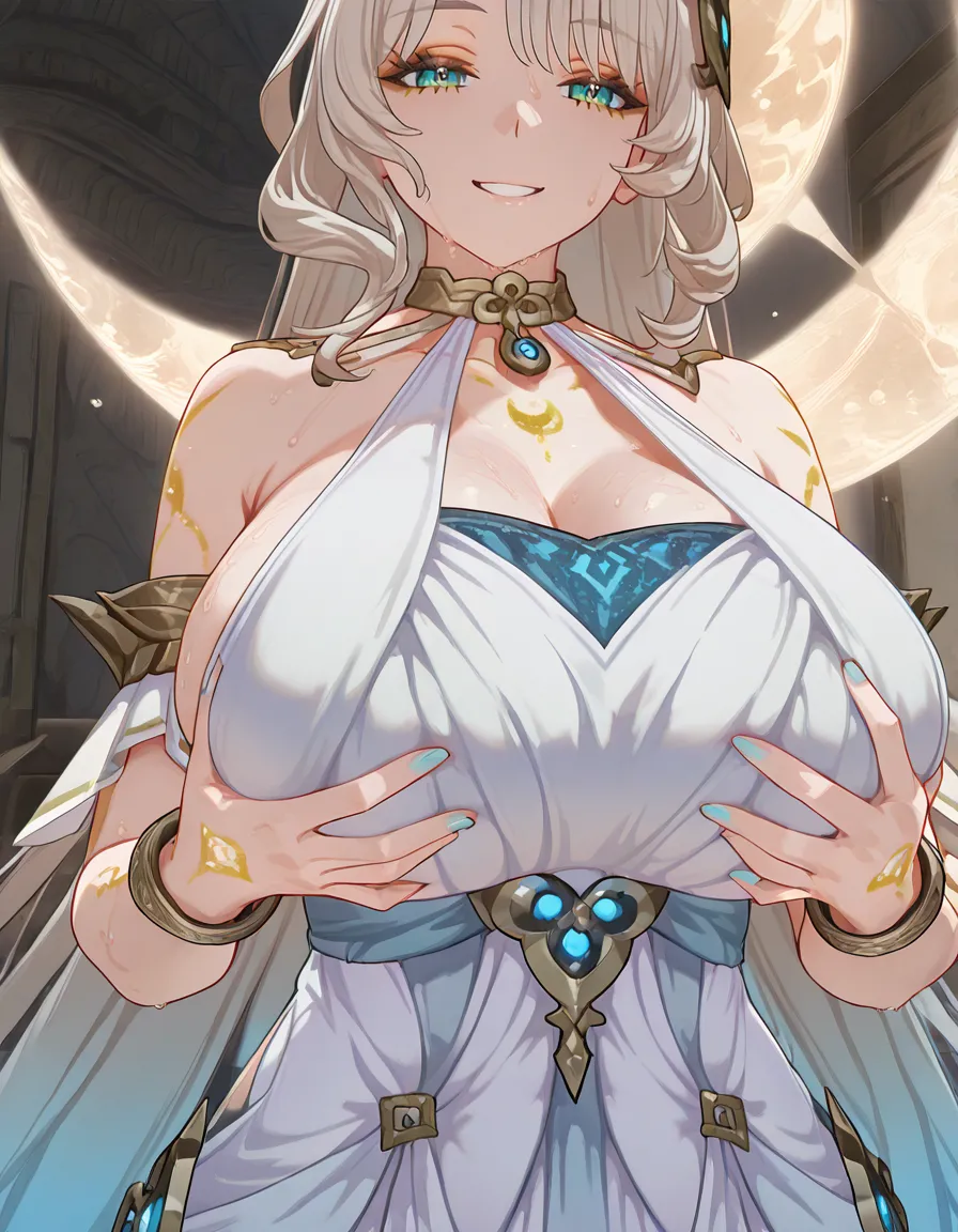 Purpleh Aria Goddess of The Eternal Moon Genshin Impact 372p - Image 227