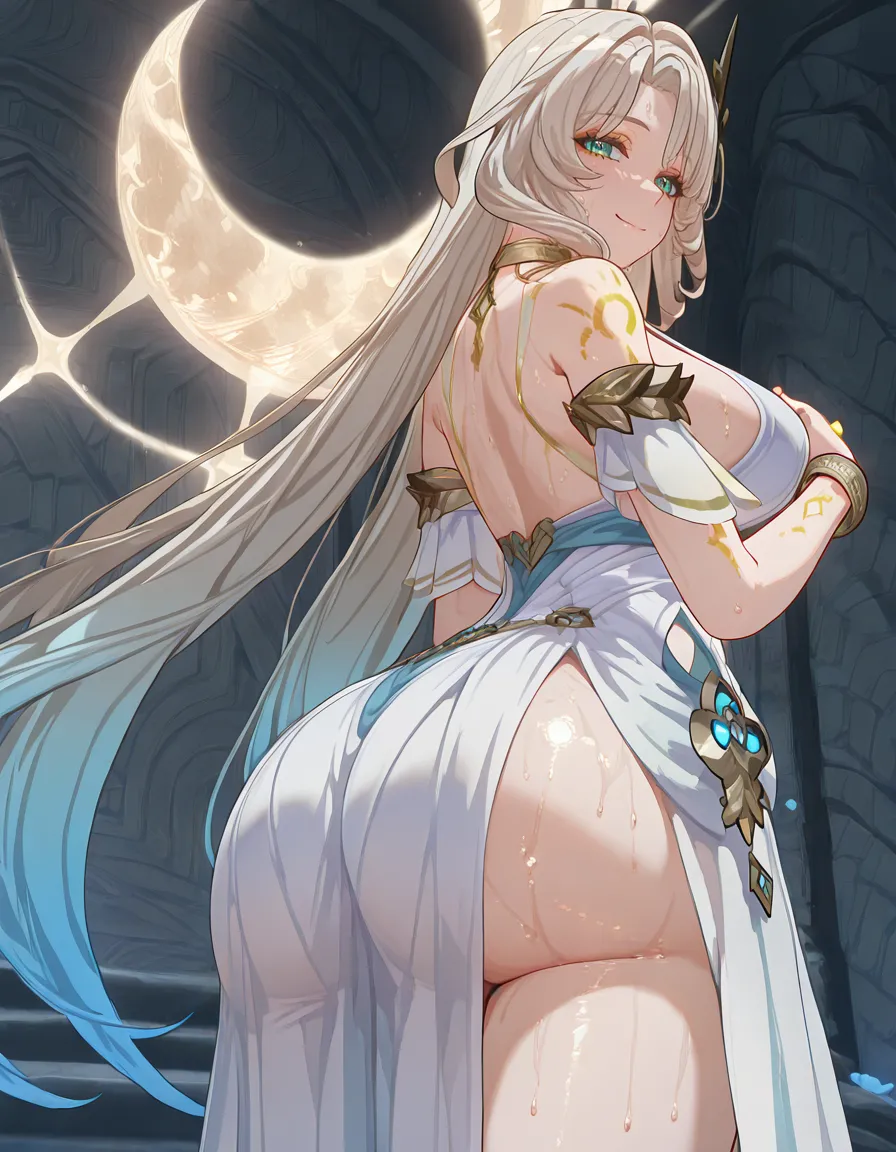 Purpleh Aria Goddess of The Eternal Moon Genshin Impact 372p - Image 231