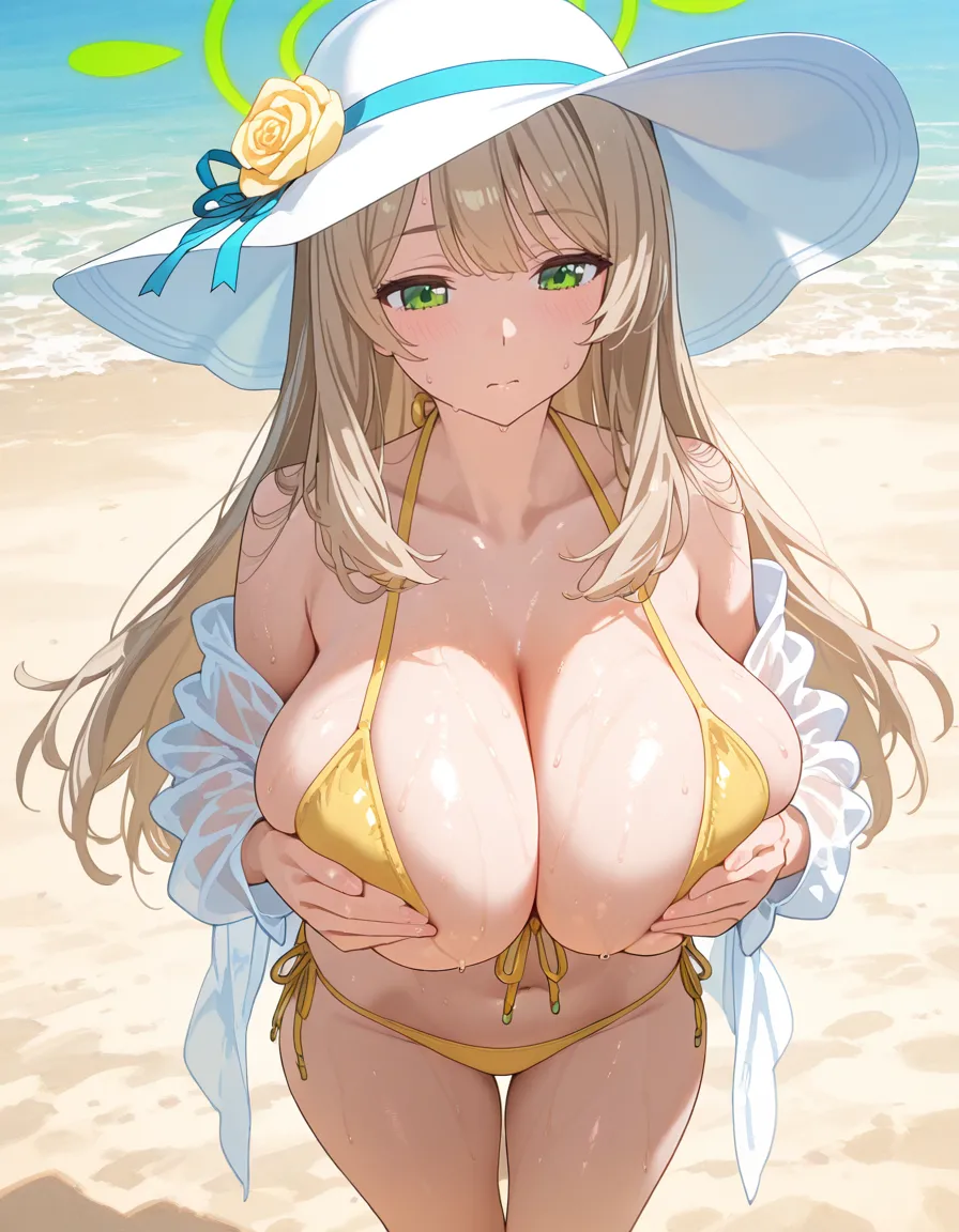Purpleh Izanoi Nonomi bikini Blue Archive 182p - Image 16